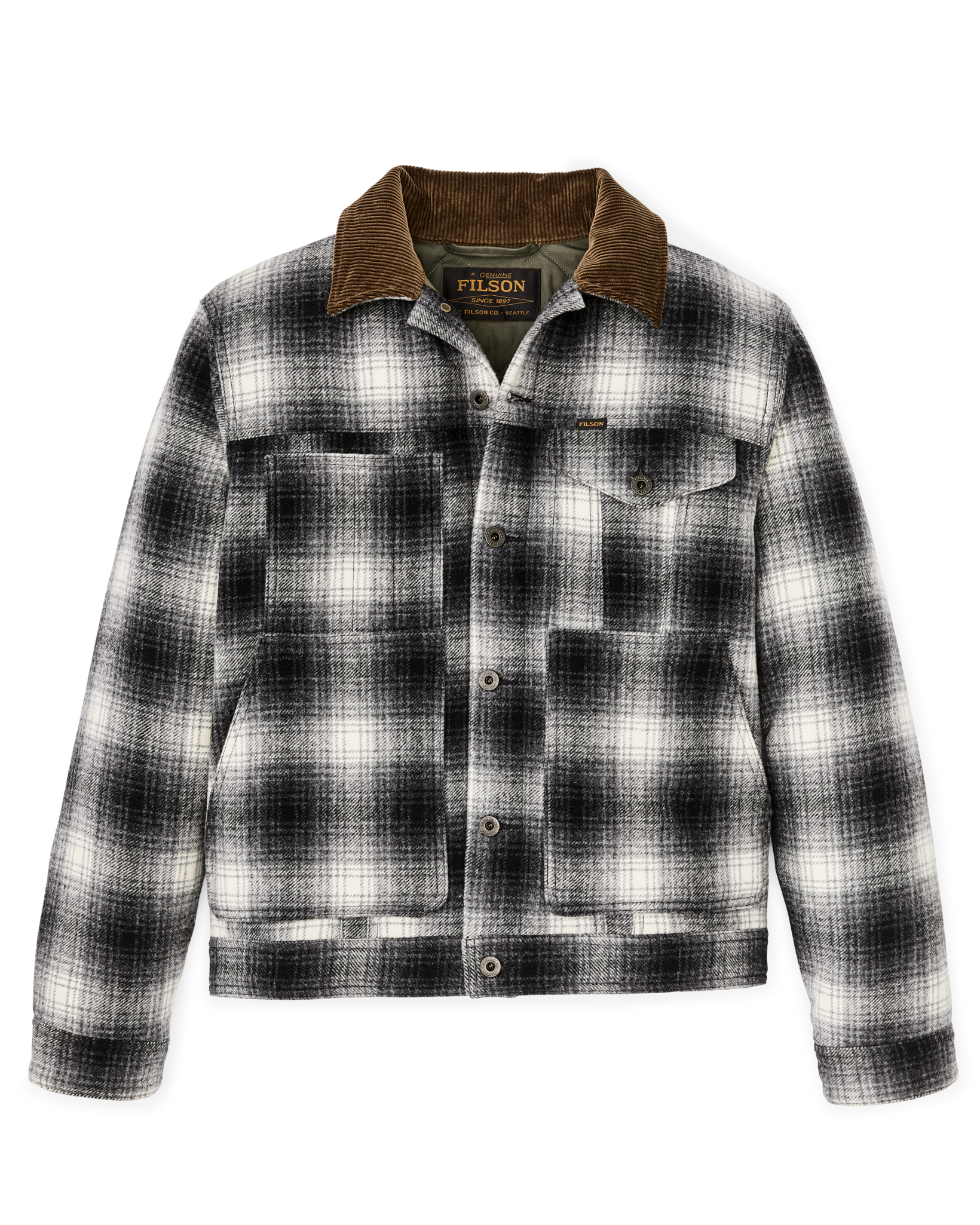 Spokane Insulated Short Cruiser - Charcoal Ombre