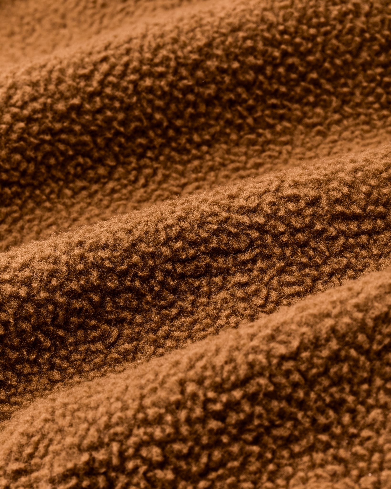 Pile Fleece Pullover - Whiskey - Image 4