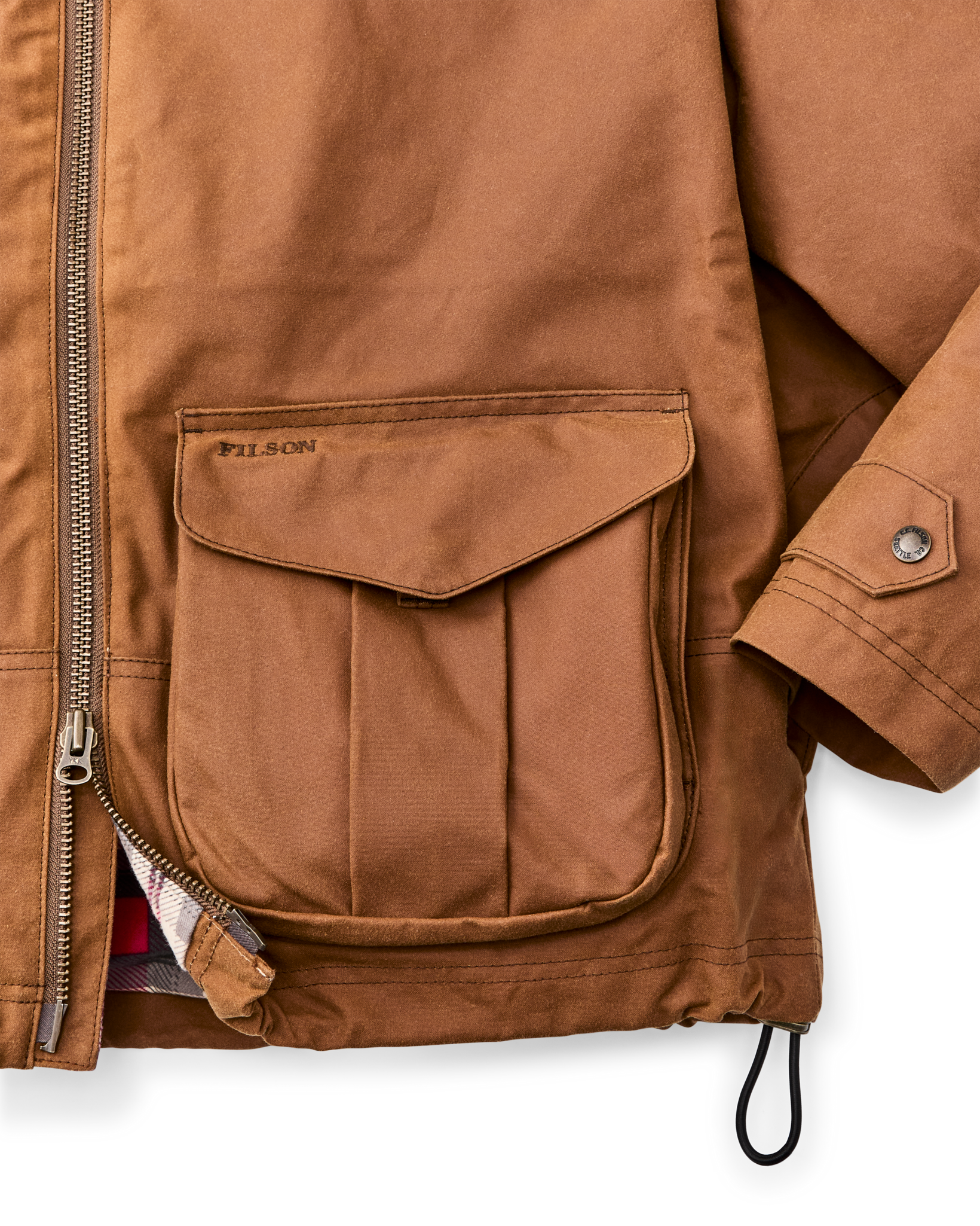 Women's Shelter Cloth Short Work Jacket - Rugged Tan - Image 6