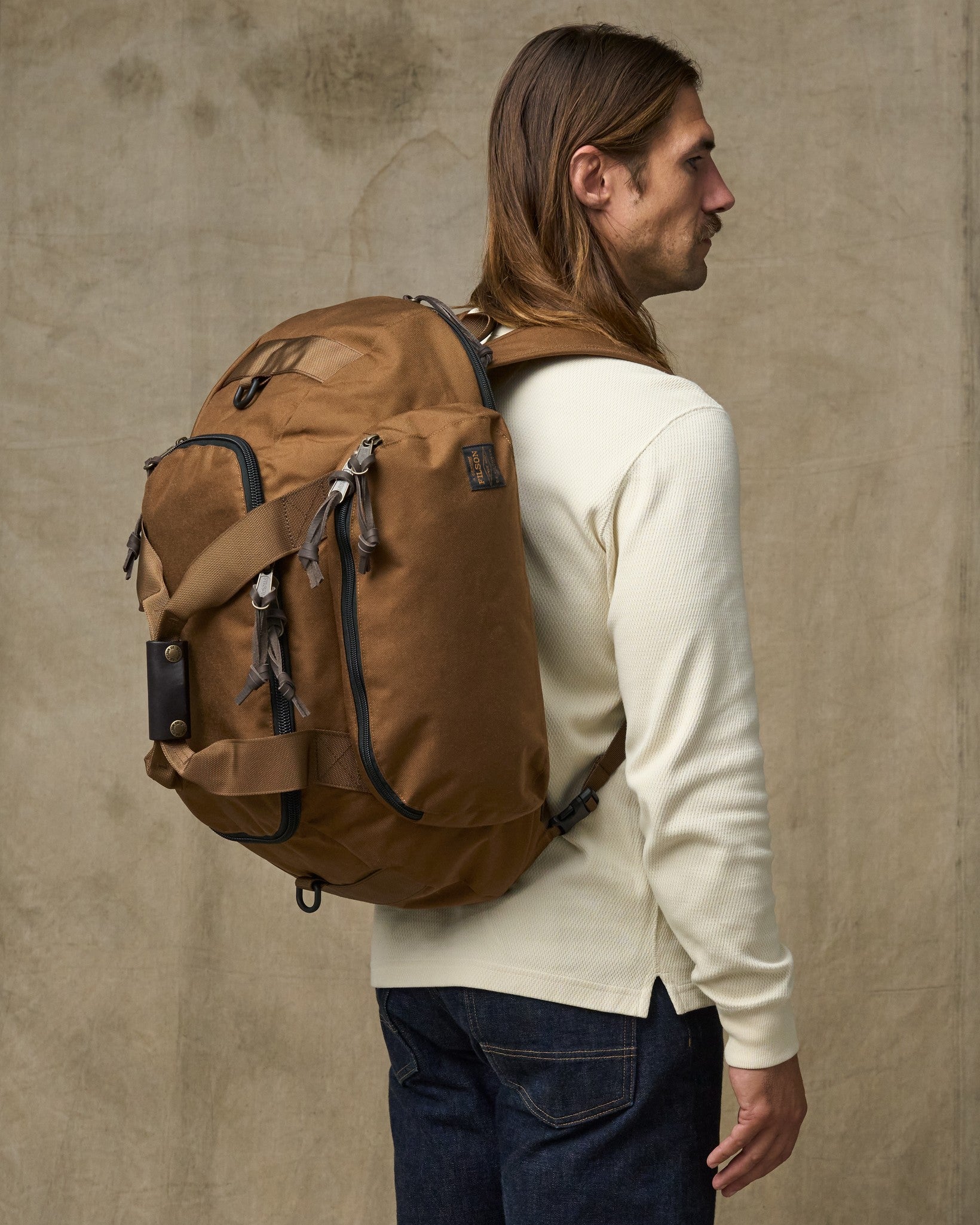 Dryden Duffle Pack - Whiskey - Image 3