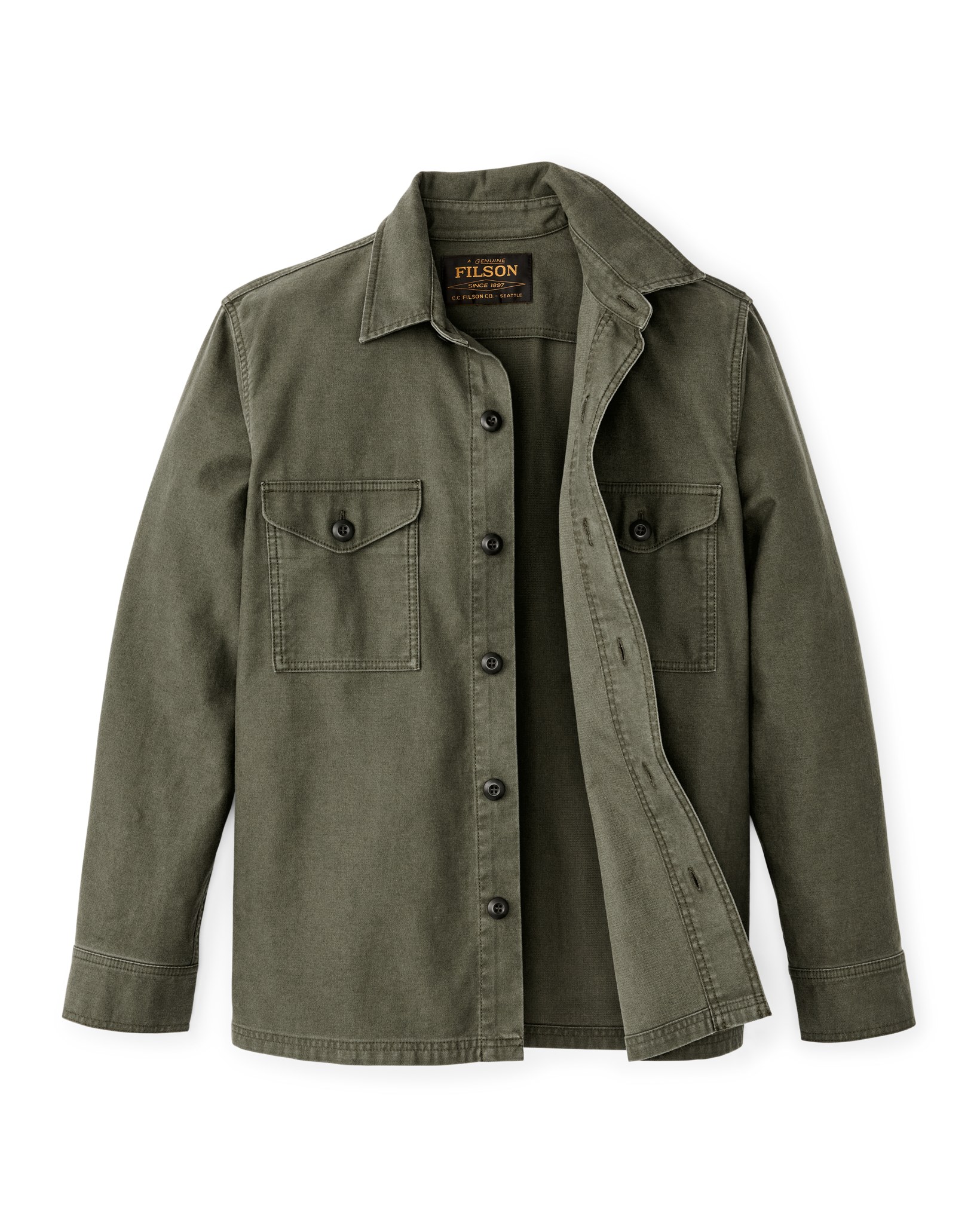 Clarkston Jac-shirt - Surplus Green - Image 6