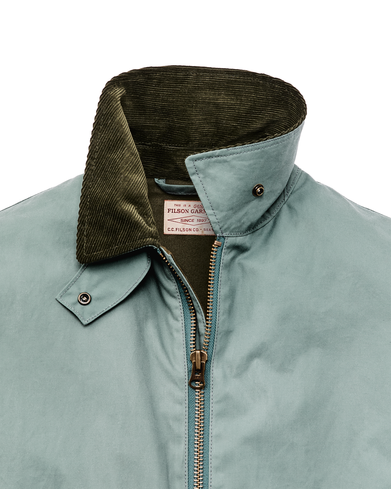 Women's Cover Cloth Raincoat - Balsam Green - Image 7