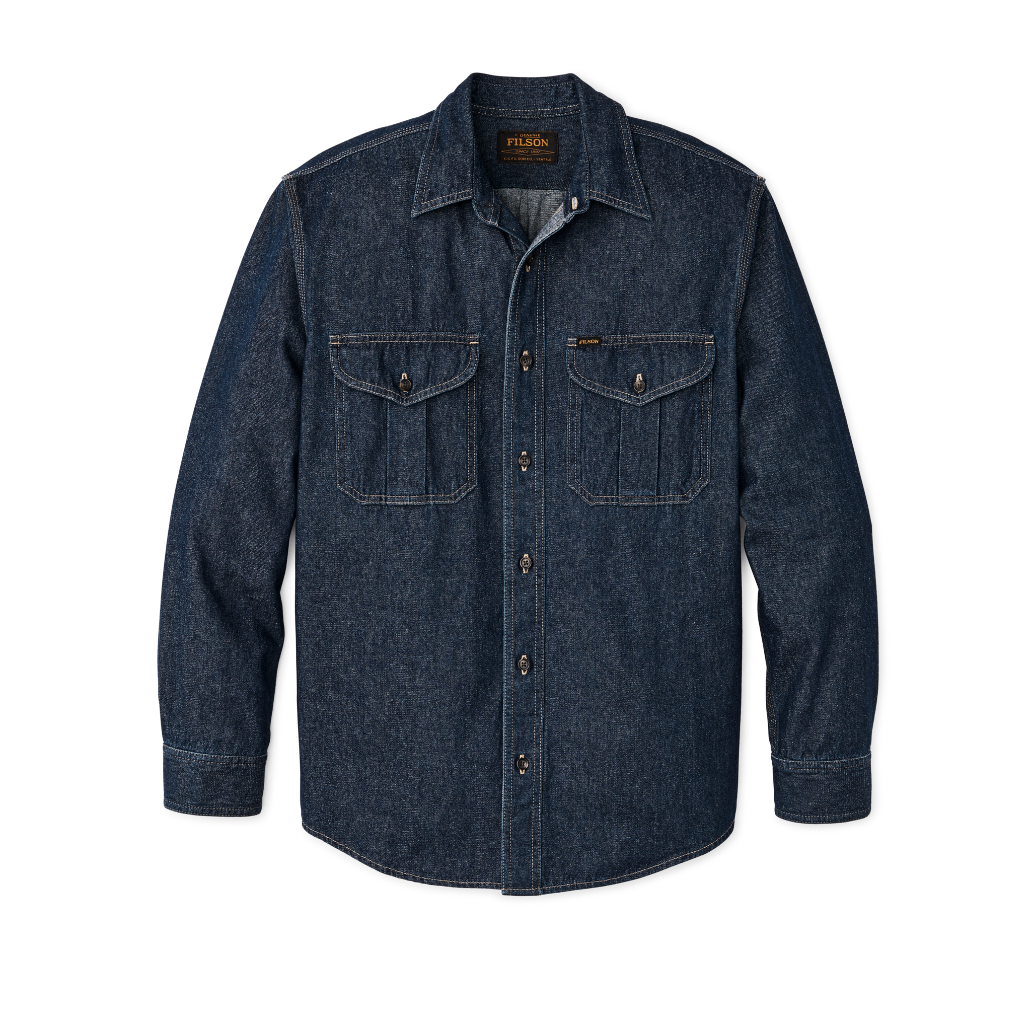 Denim Guide Shirt - Rinse Indigo