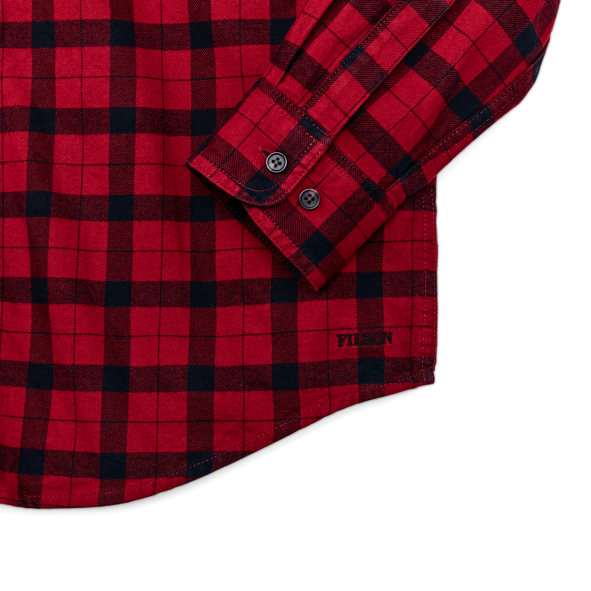 Alaskan Guide Shirt - Red/black Plaid - Image 5