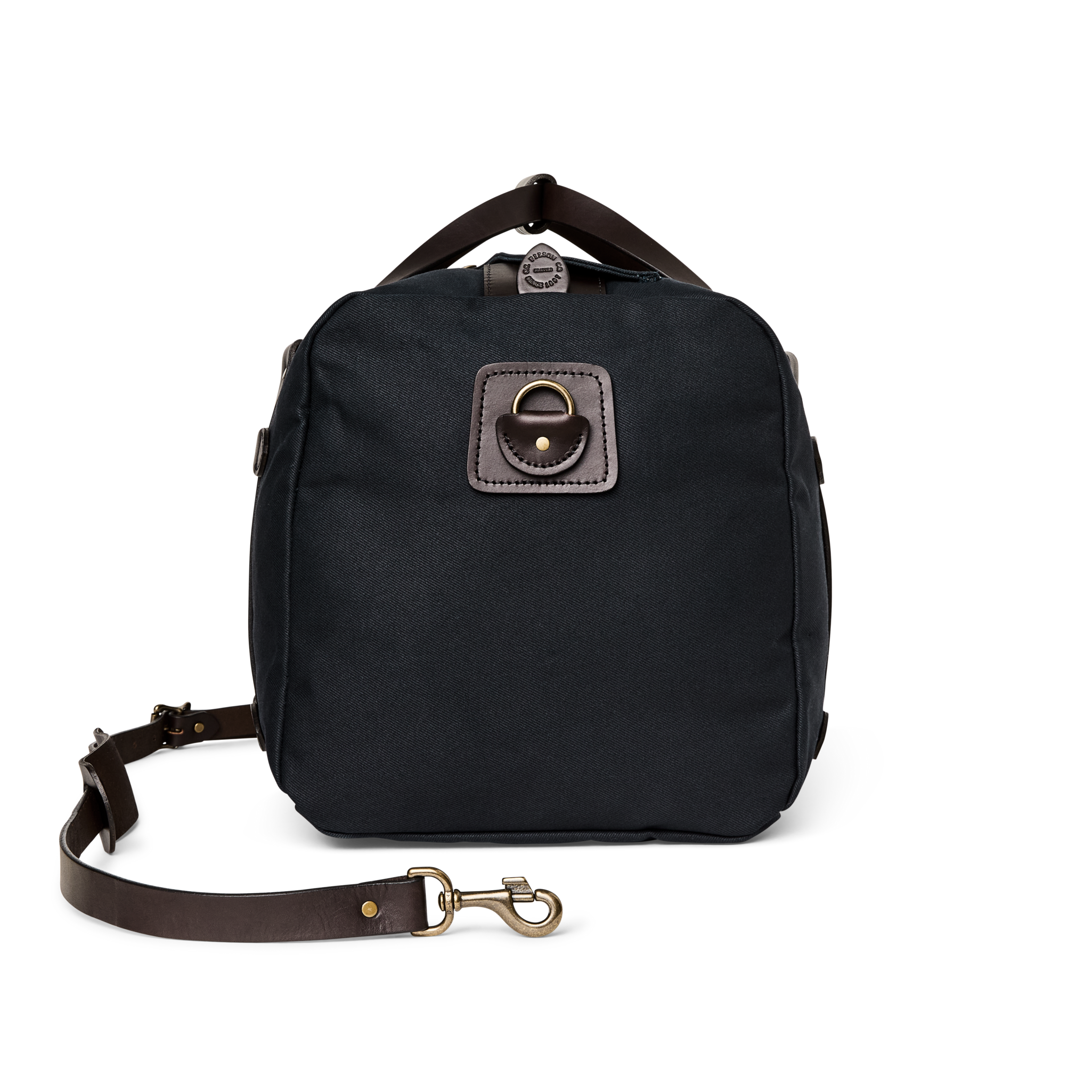 Medium Rugged Twill Duffle Bag - Navy - Image 5