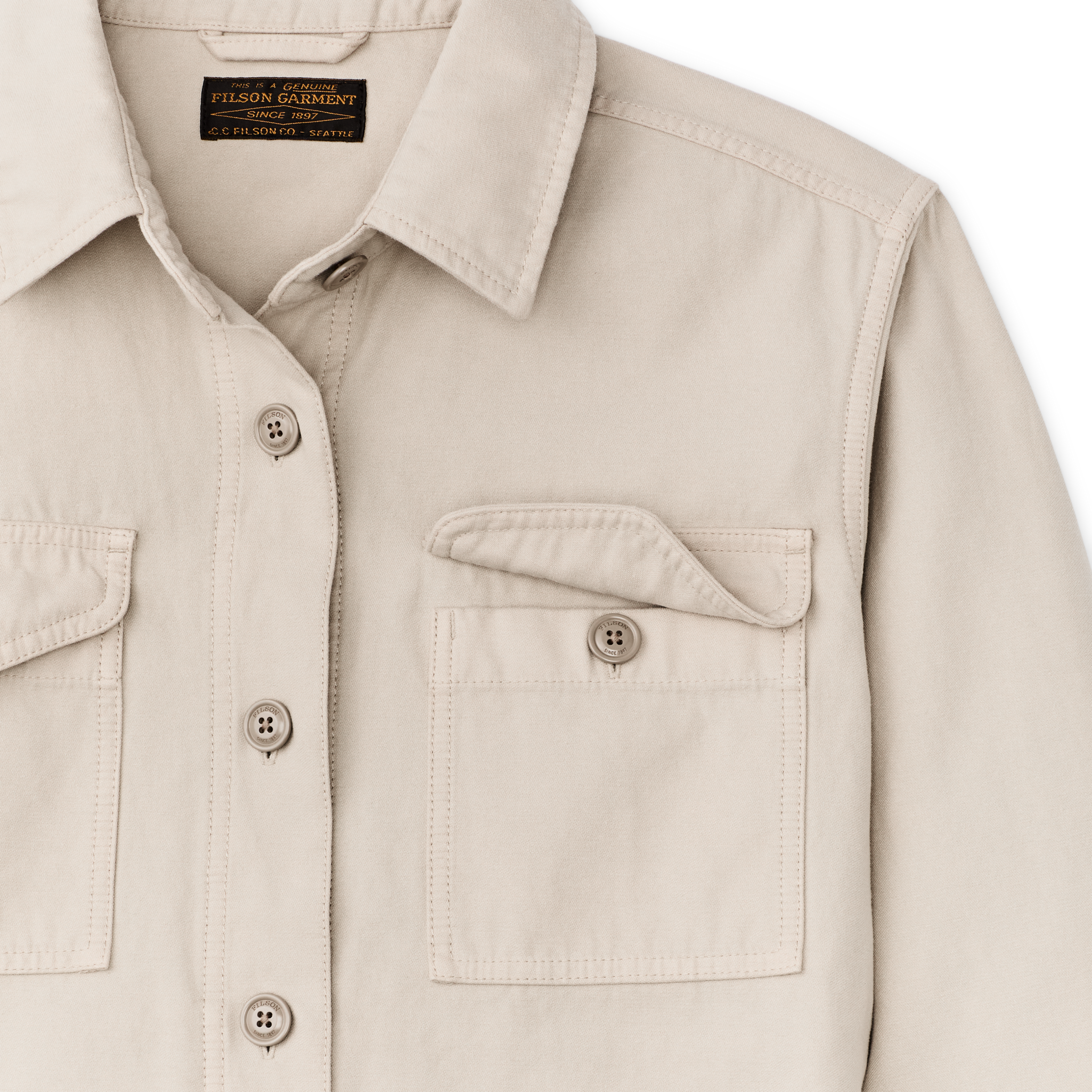 Women's Field Jac-shirt - Feather Gray - Image 4