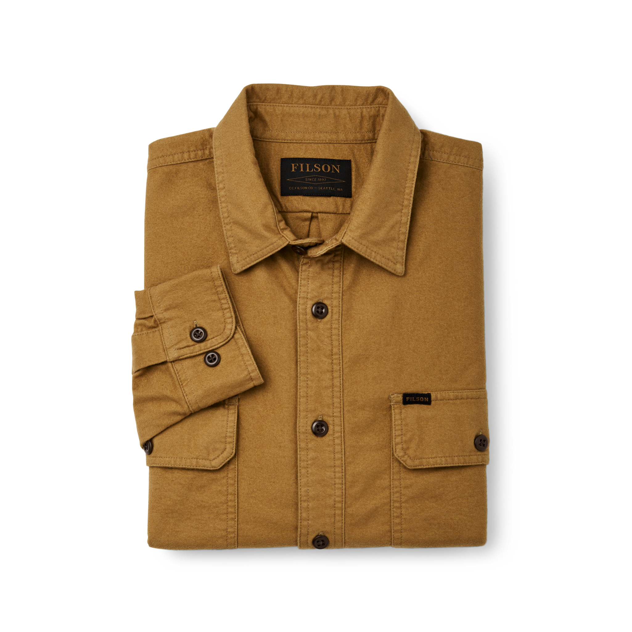 Field Flannel Shirt - Nubuck Tan - Image 3