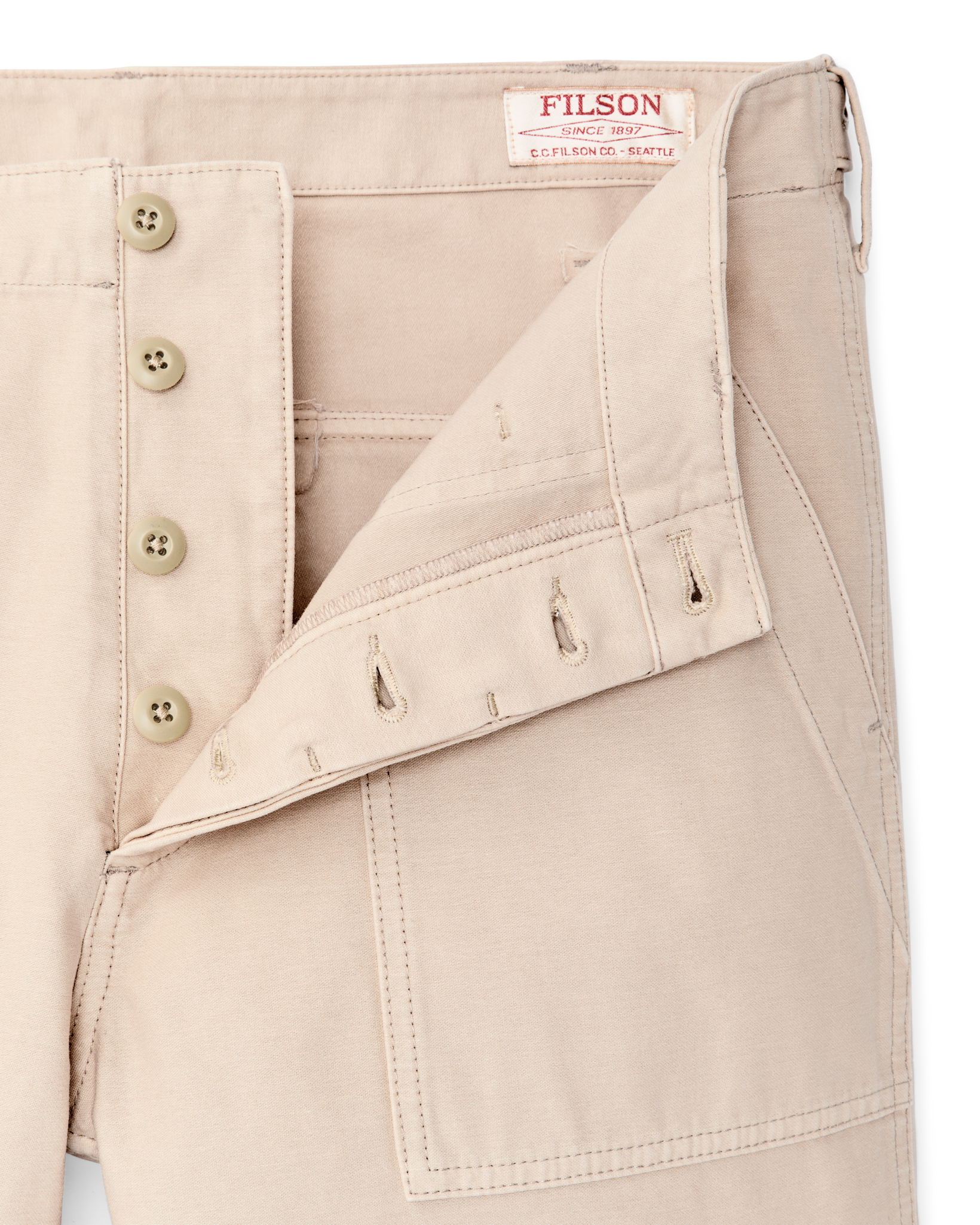 Field Supply Shorts - Washed Oatmeal - Image 6