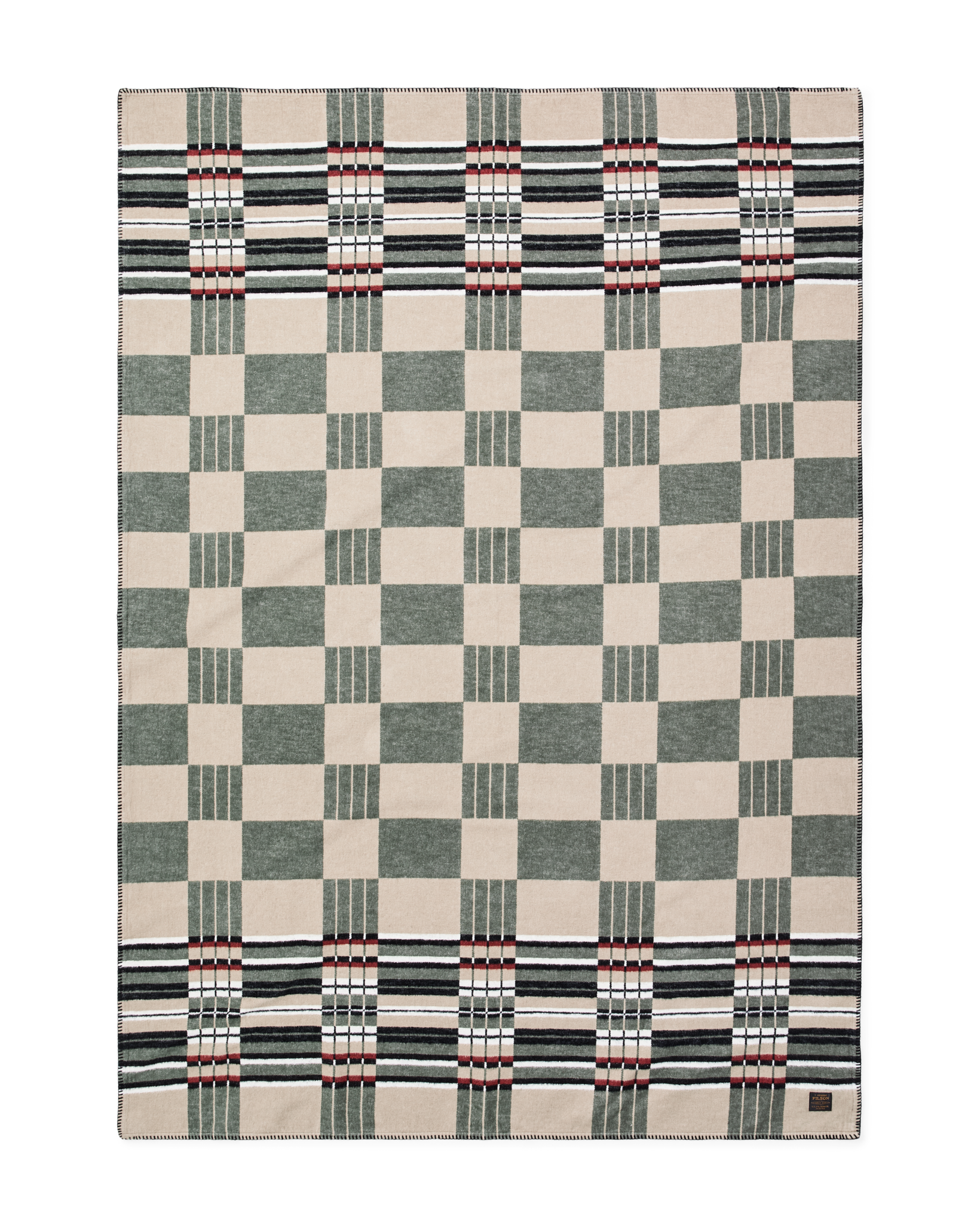Longmire Cotton Blanket - Silver Sage - Image 2