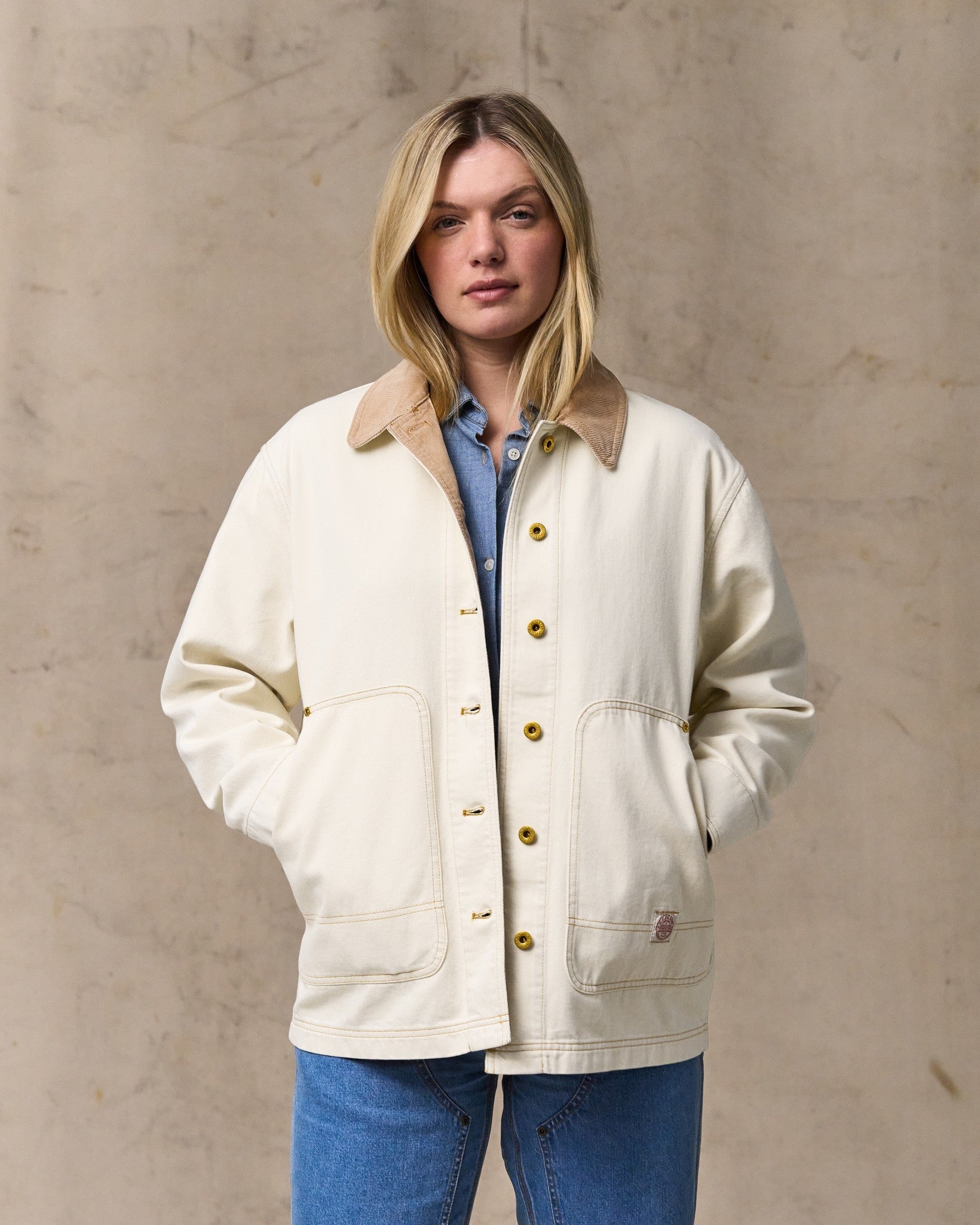 Women's 11-oz. Denim Barn Coat - Natural Seed