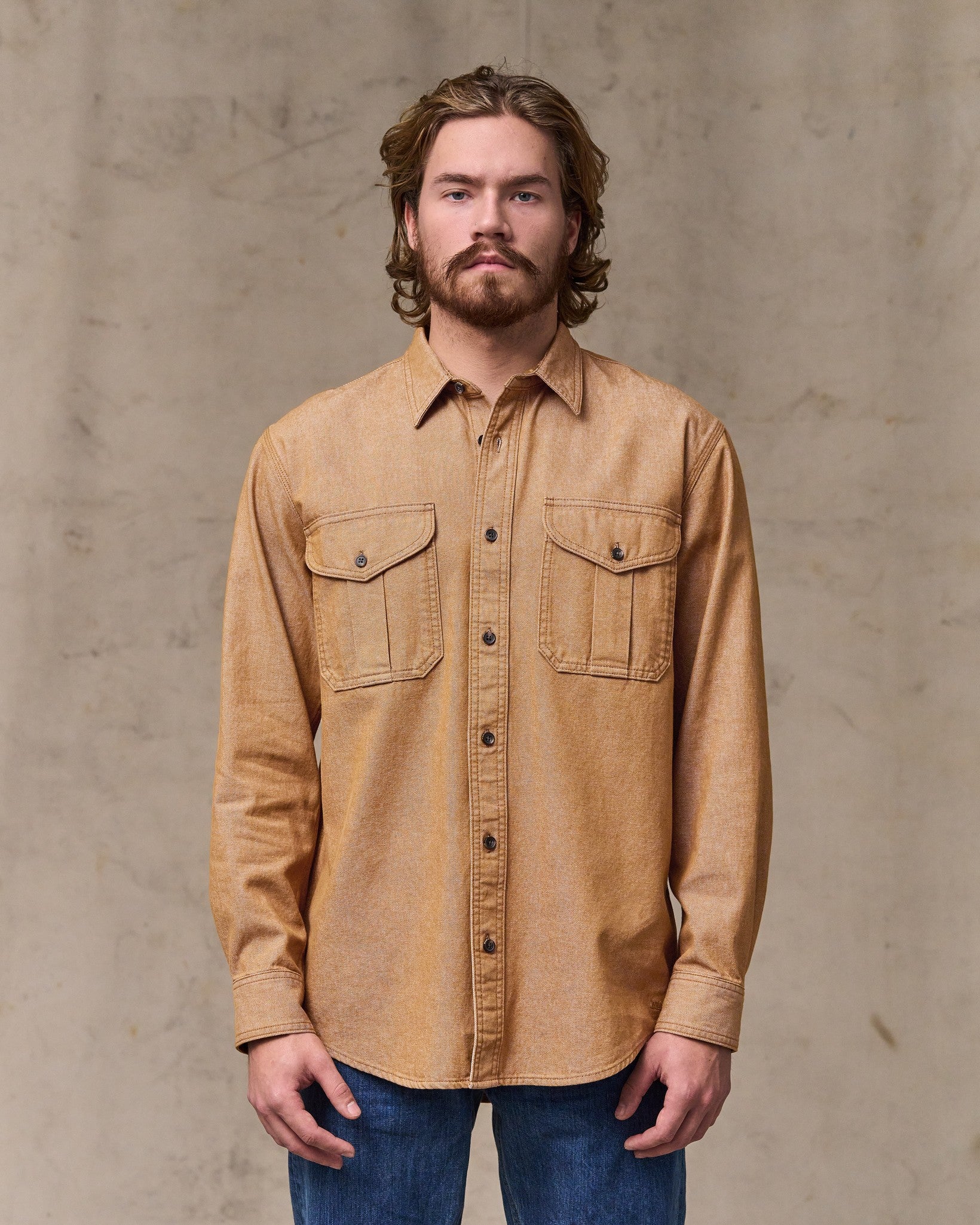 Denim Guide Shirt - Harvest Tan