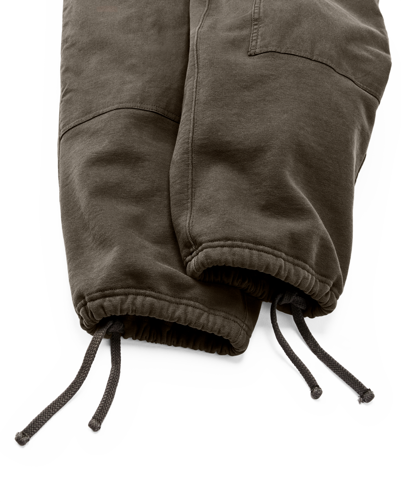 Field Knit Double-Front Sweatpants - Black Olive - Image 6
