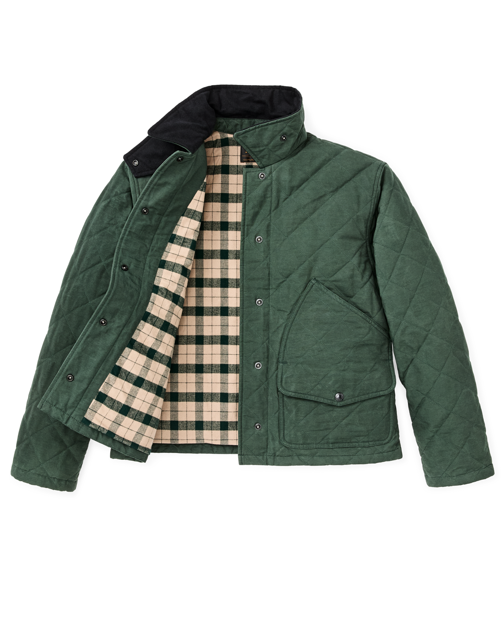 Women's Quilted Outfitter Jacket - Deep Forest - Image 2