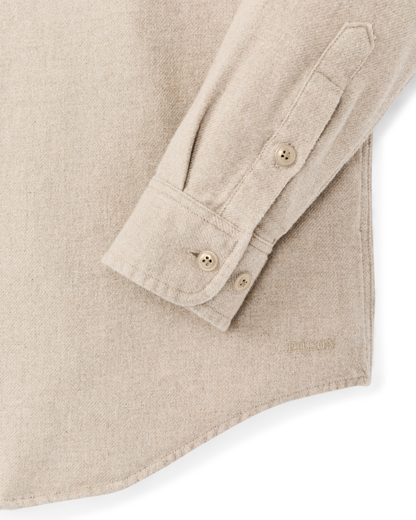 Rustic Flannel Shirt - Dark Natural Heather - Image 6