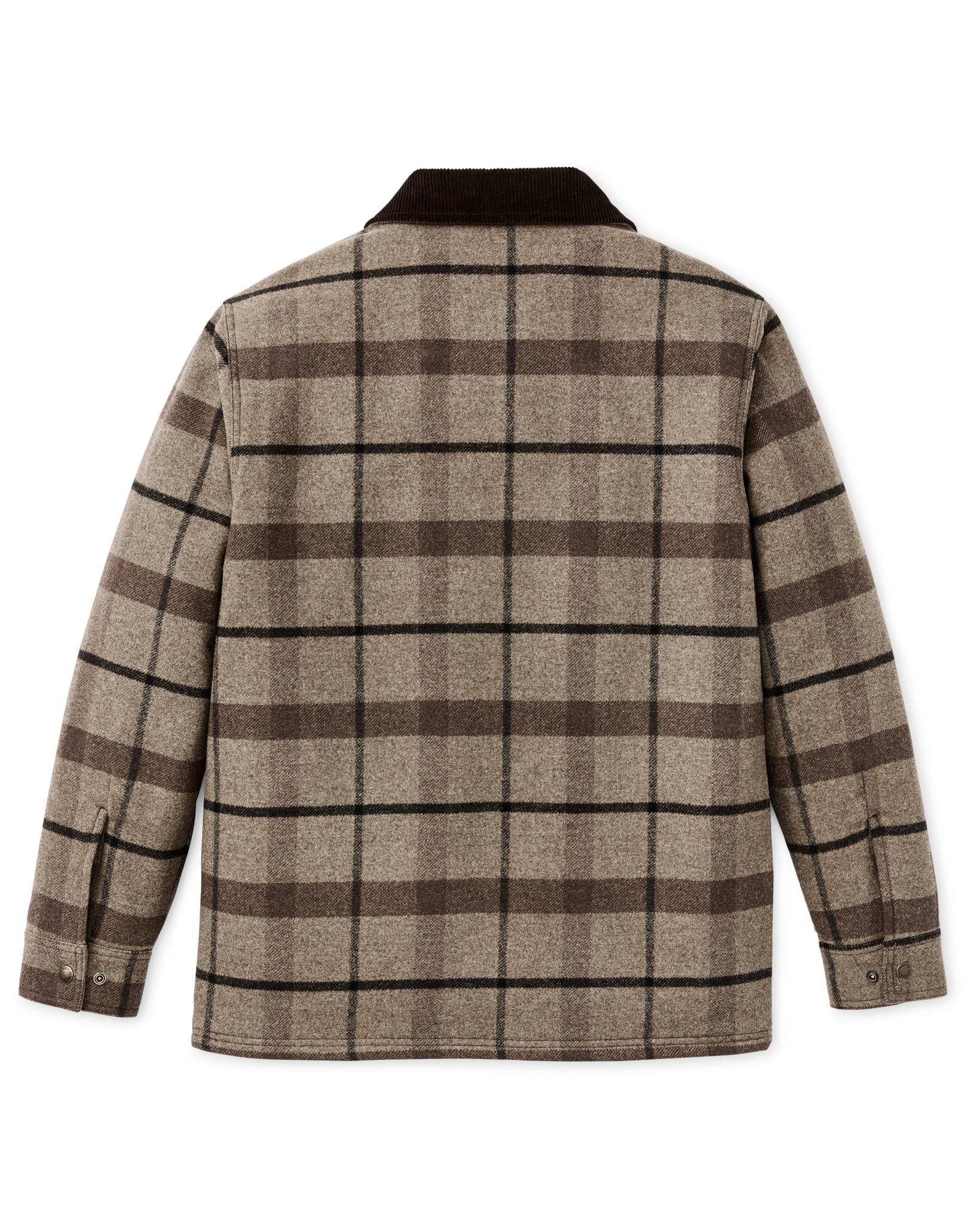 Spokane Insulated Cruiser Jacket - Brown Heather Plaid - Image 6