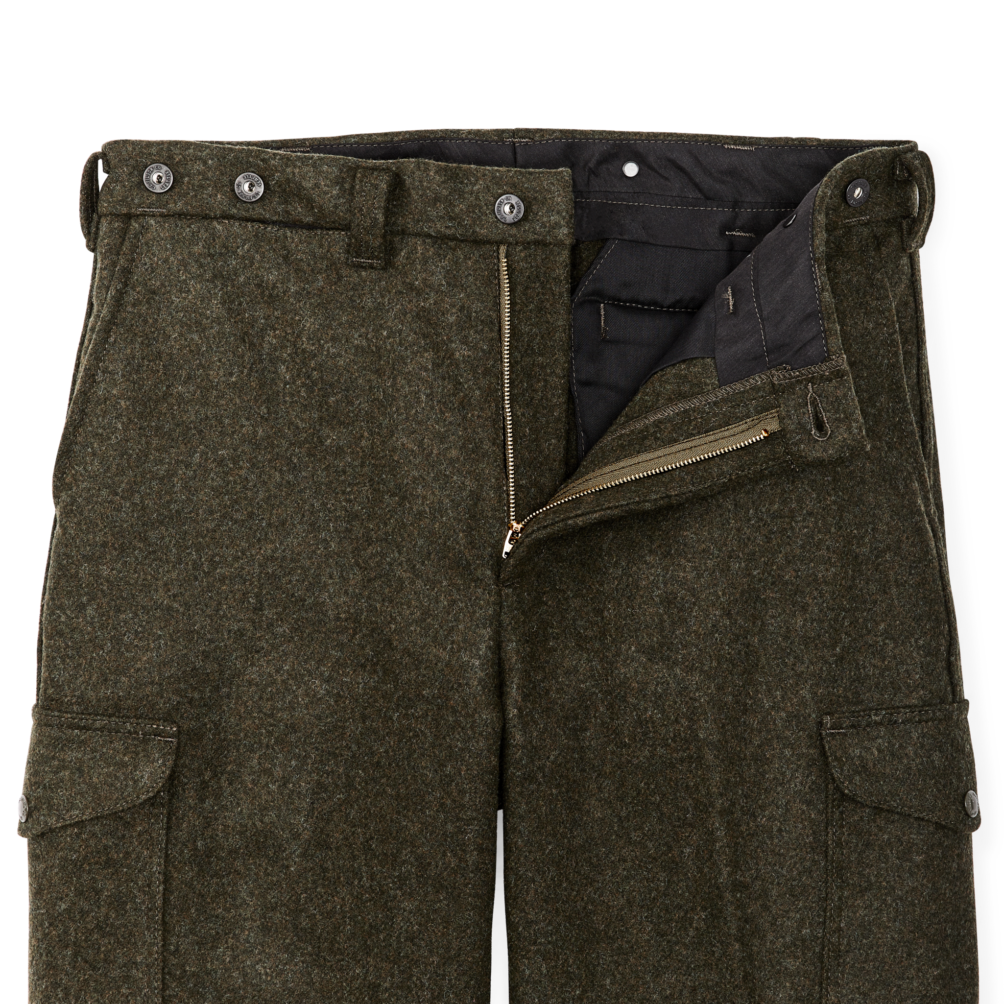 Mackinaw Wool Field Pants - Forest Green - Image 6