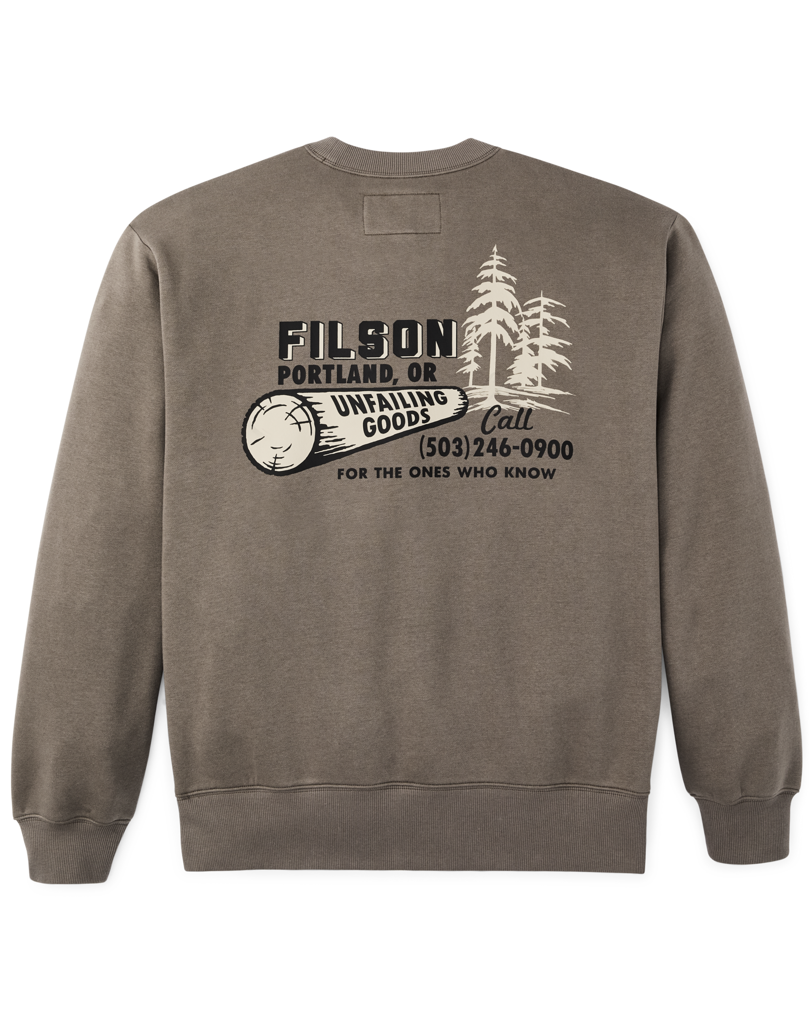 Portland Graphic Crewneck - Hawk Brown