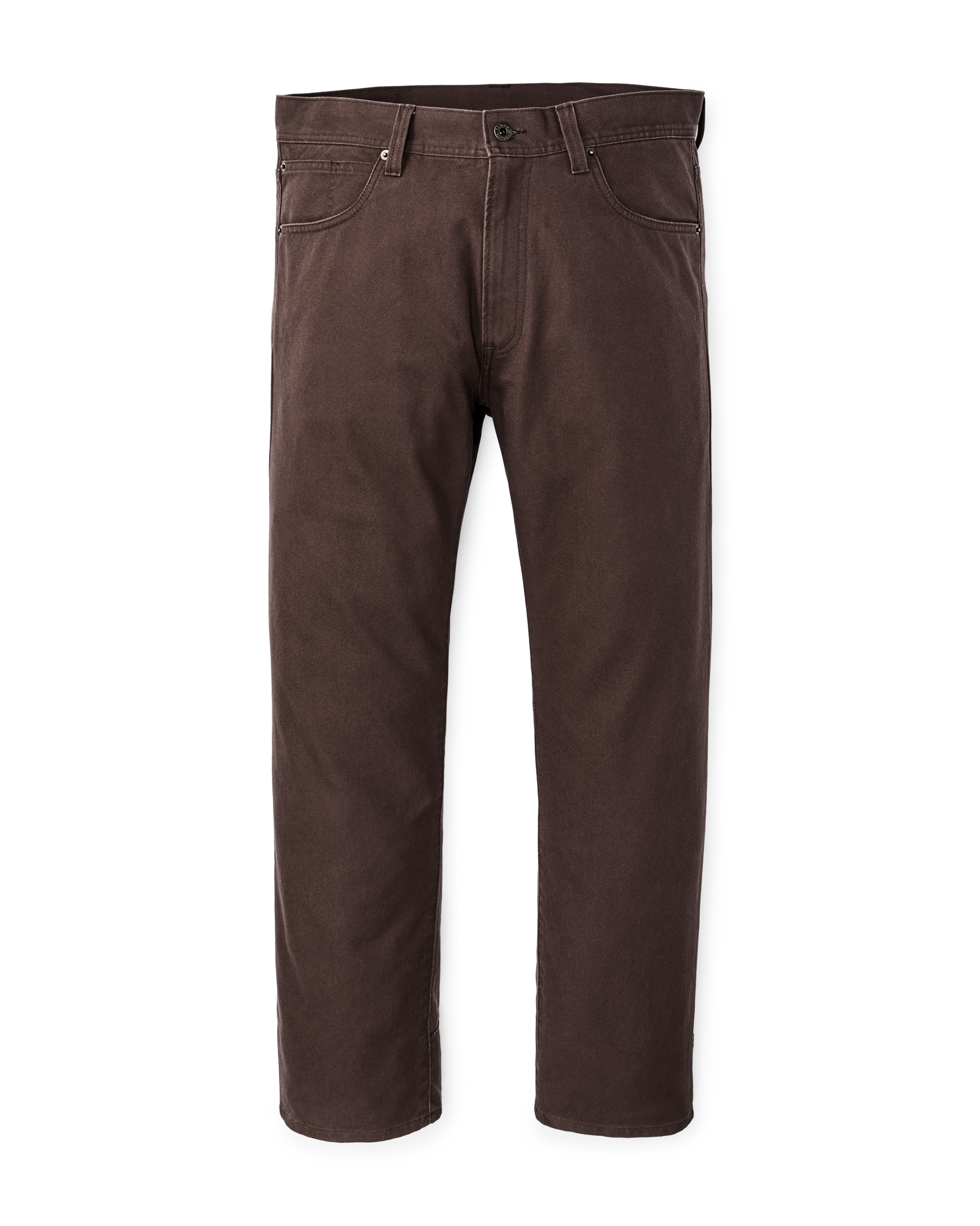 Dry Tin Cloth 5-Pocket Pants - Seal Brown - Image 4
