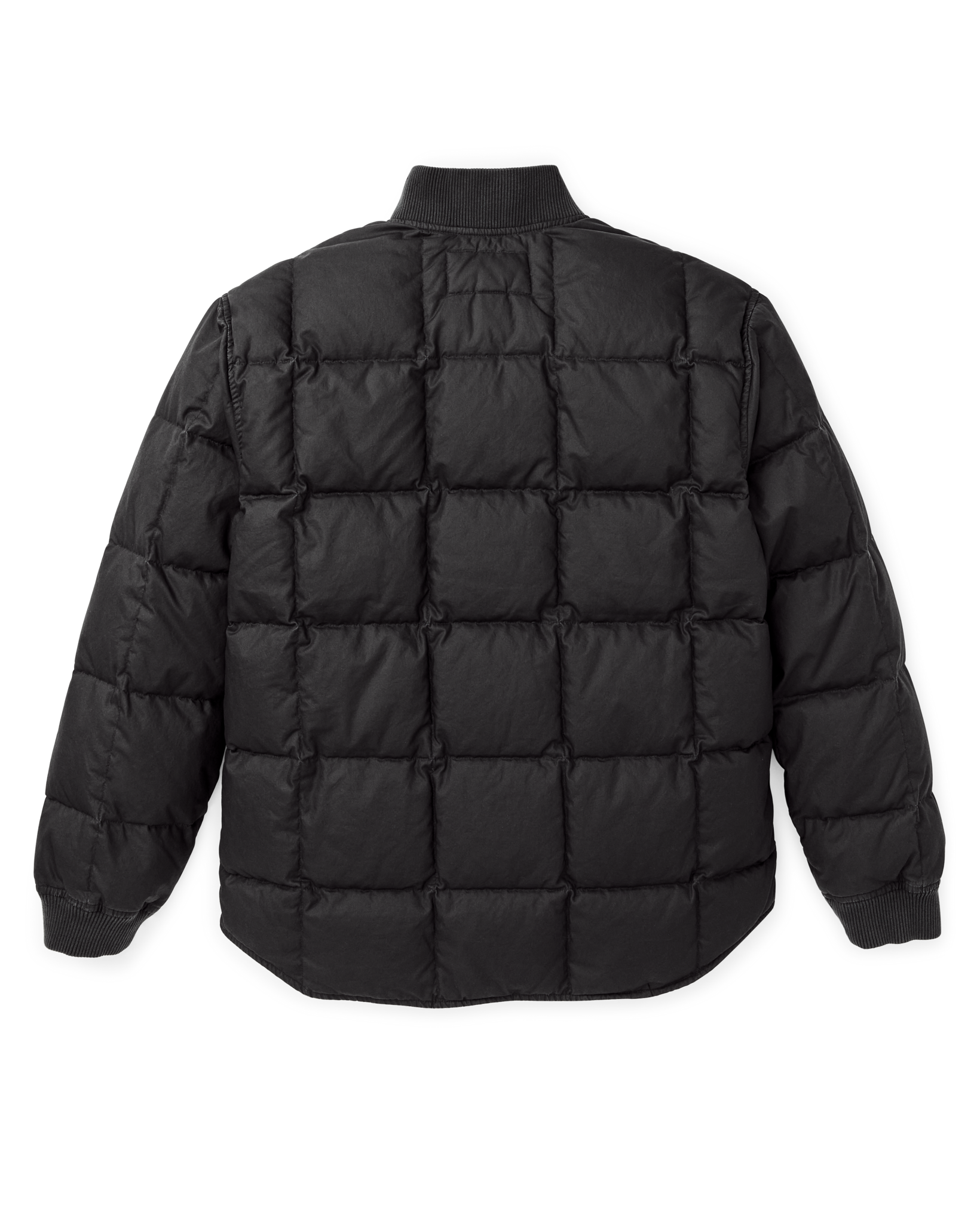 Heritage Cotton Down Jacket - Black - Image 6