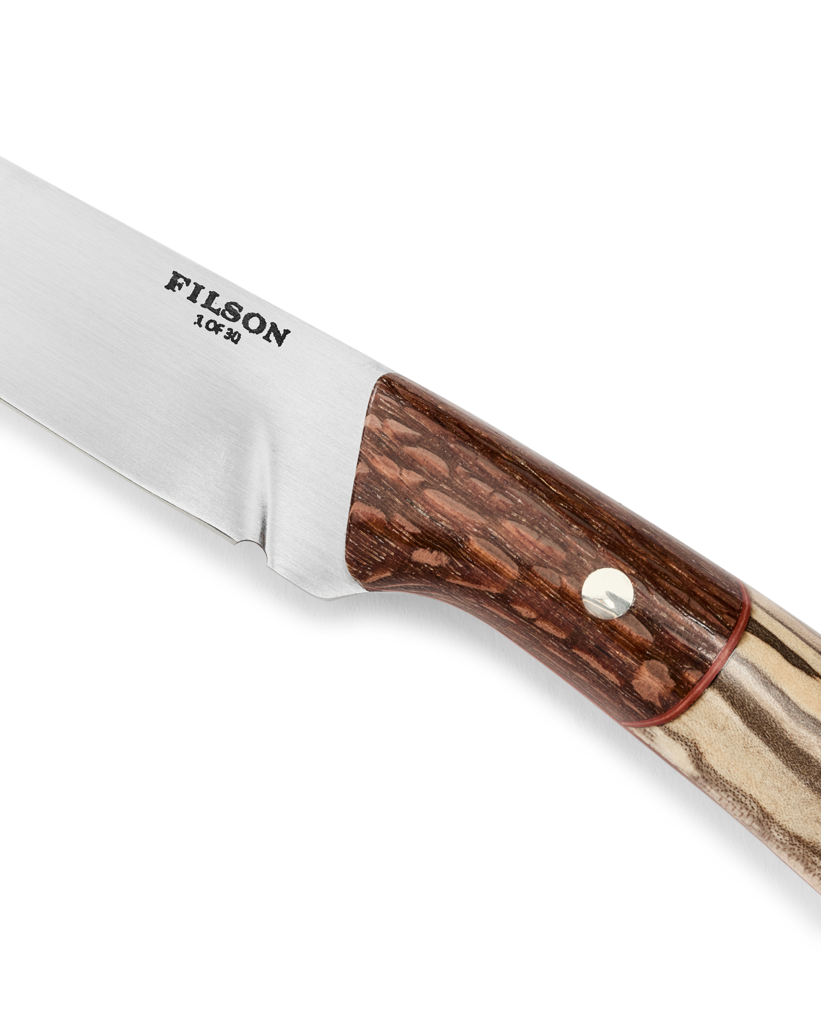 Graycloud Tracker Knife - Spalted Alder / Leopardwood - Image 5
