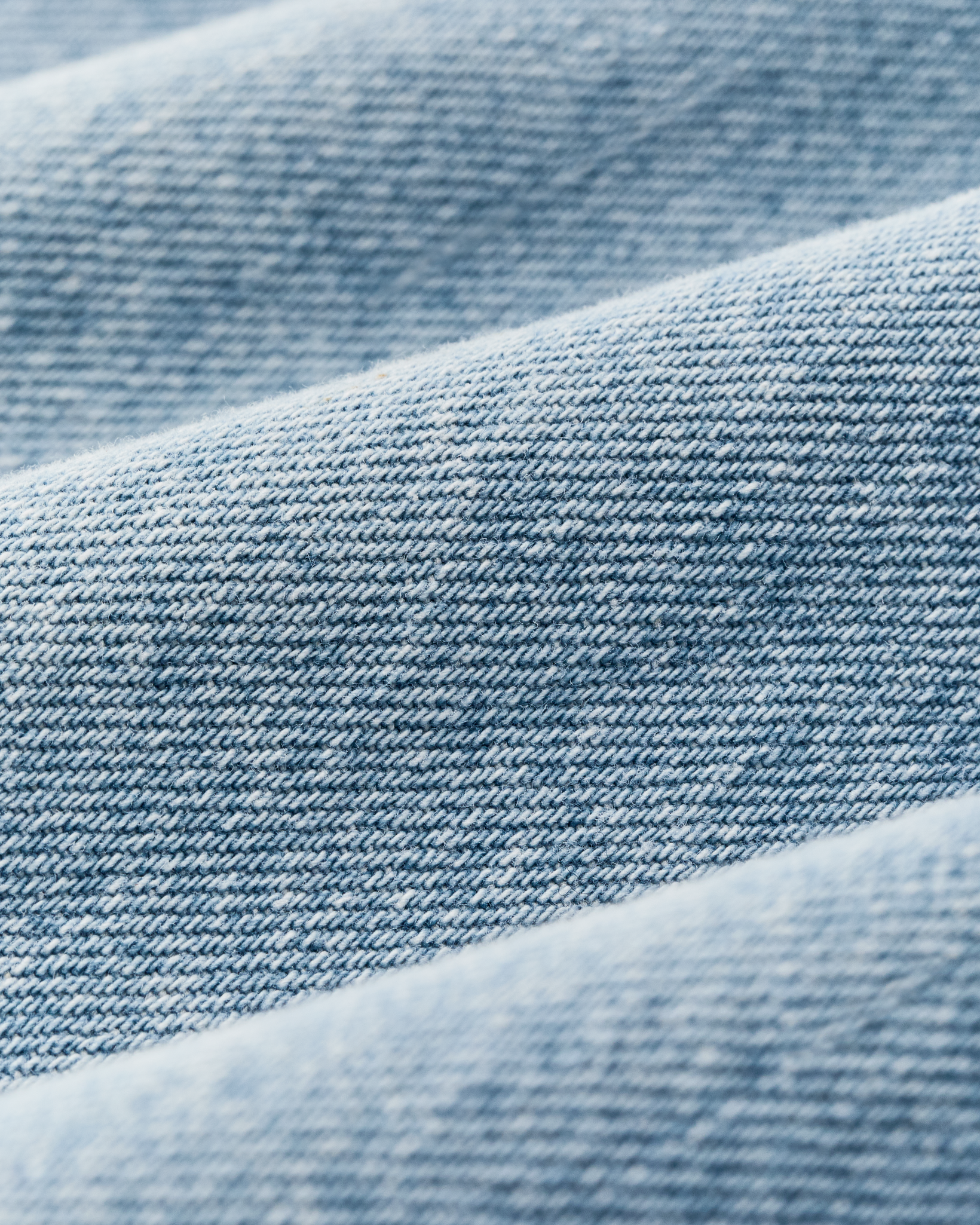 Women's Embroidered Denim Shirt - Pale Indigo - Image 12