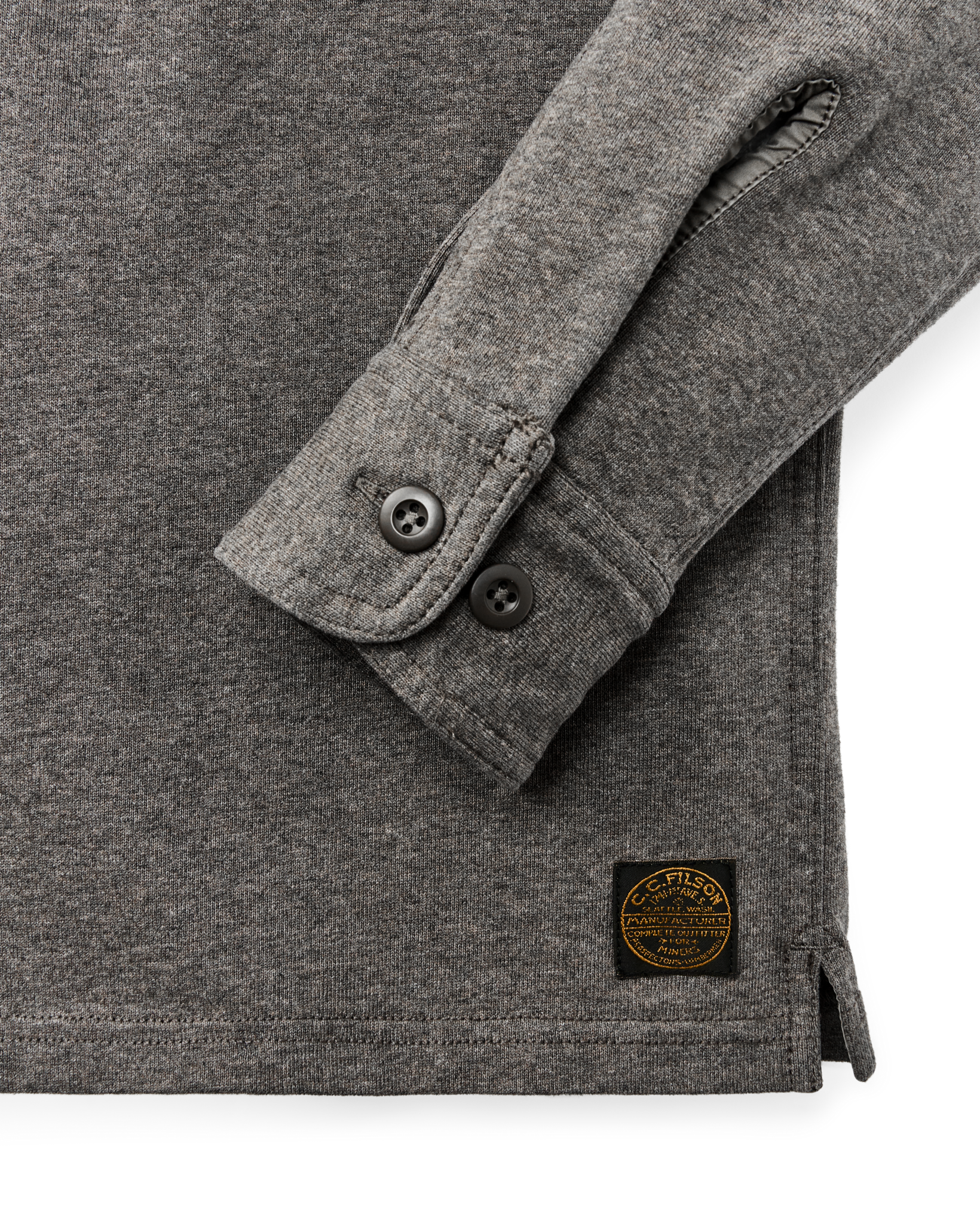 Field Knit Pullover Shirt - Smoke Heather - Image 6