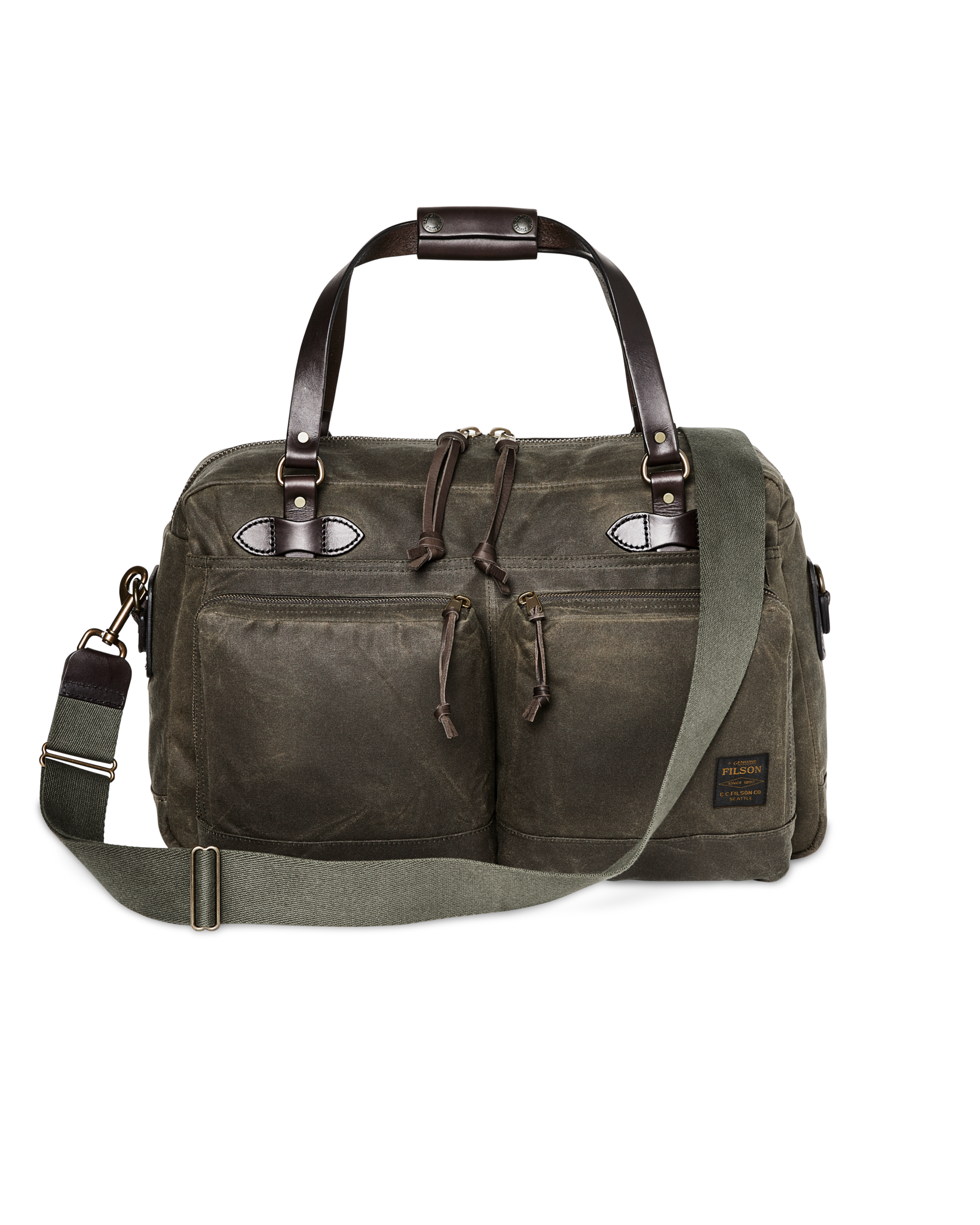 48 Hour Tin Cloth Duffle Bag - Otter Green - Image 2
