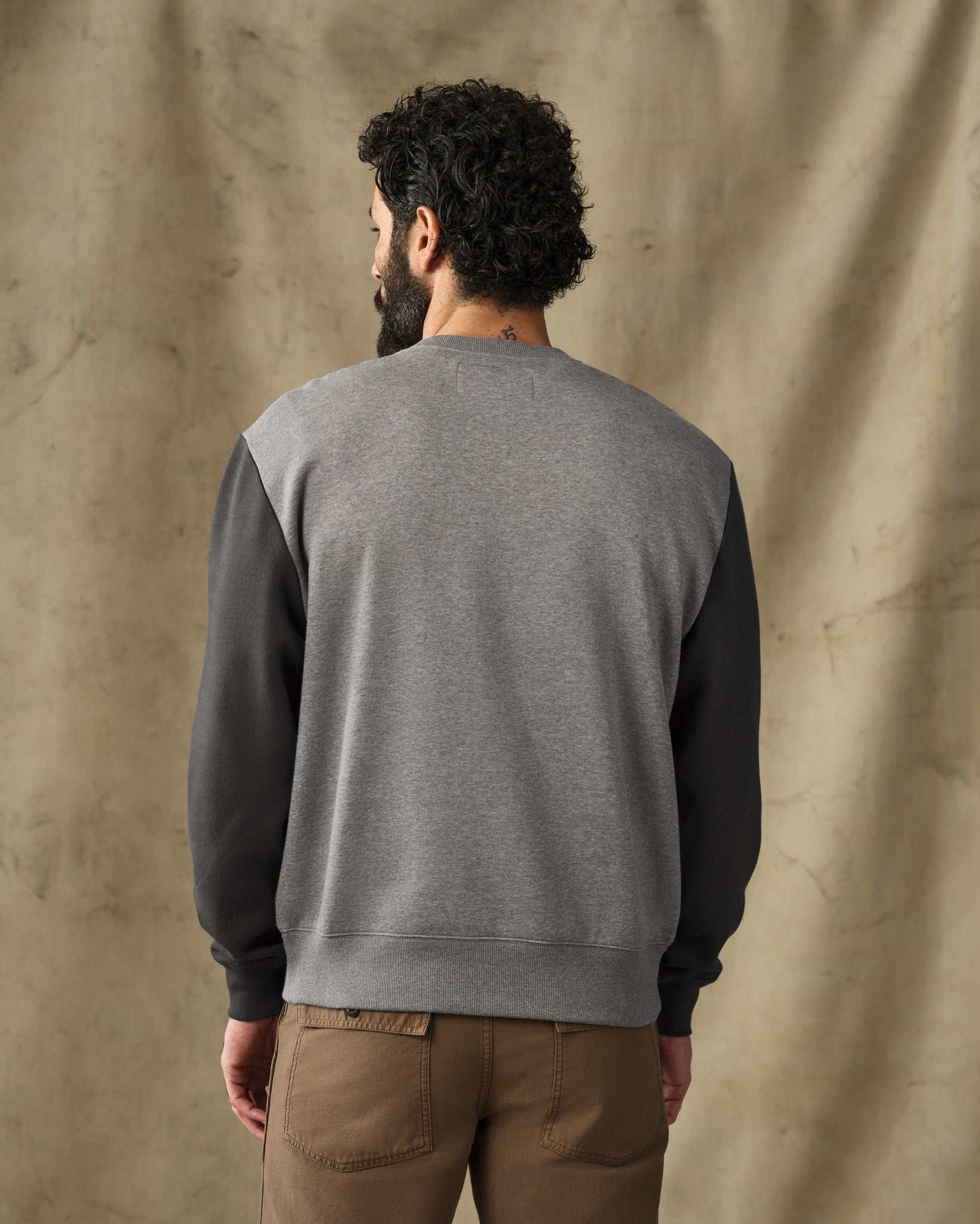 Forestry Graphic Crewneck Sweatshirt - Vintage Heather Gray - Image 2