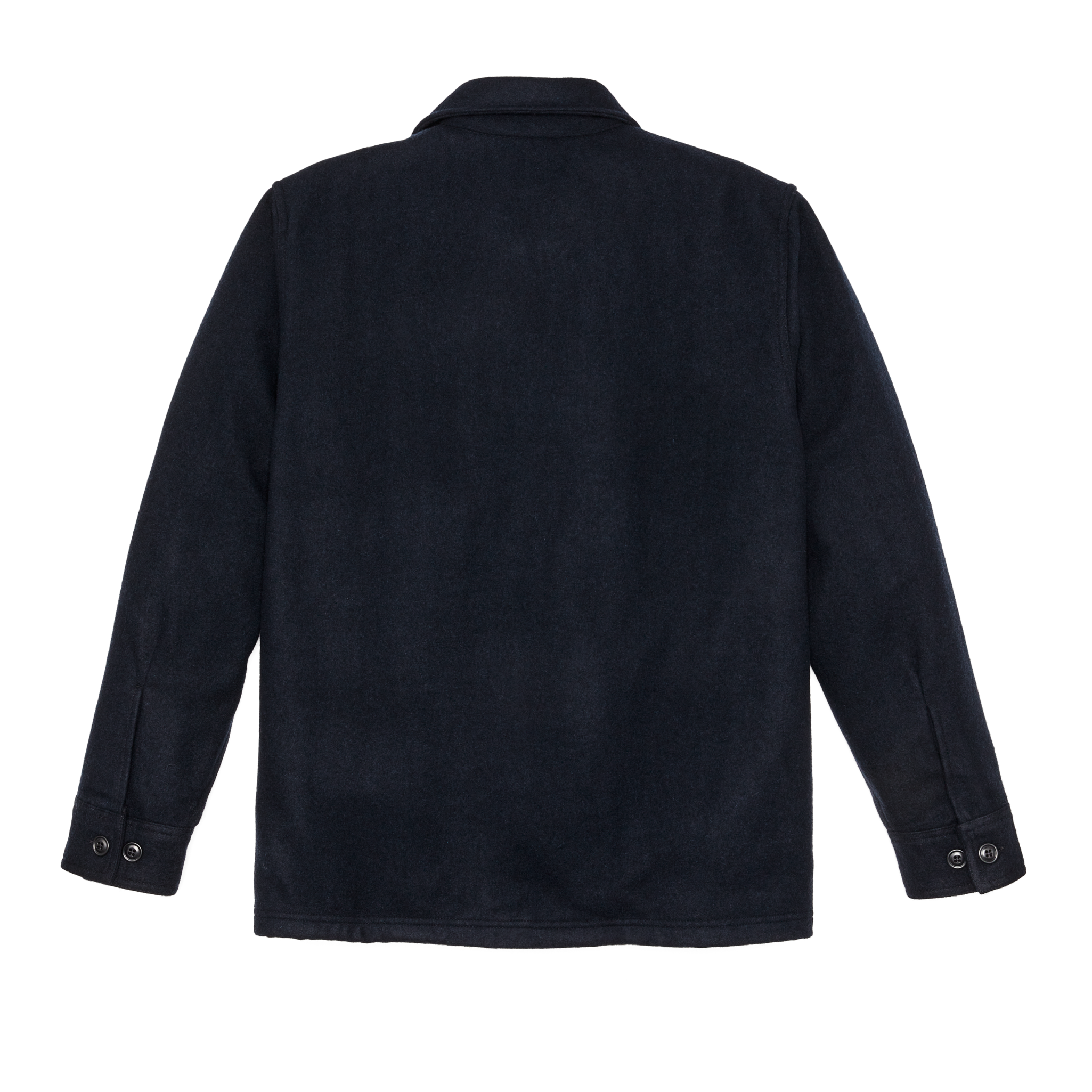 Wool Jac-shirt - Navy - Image 2