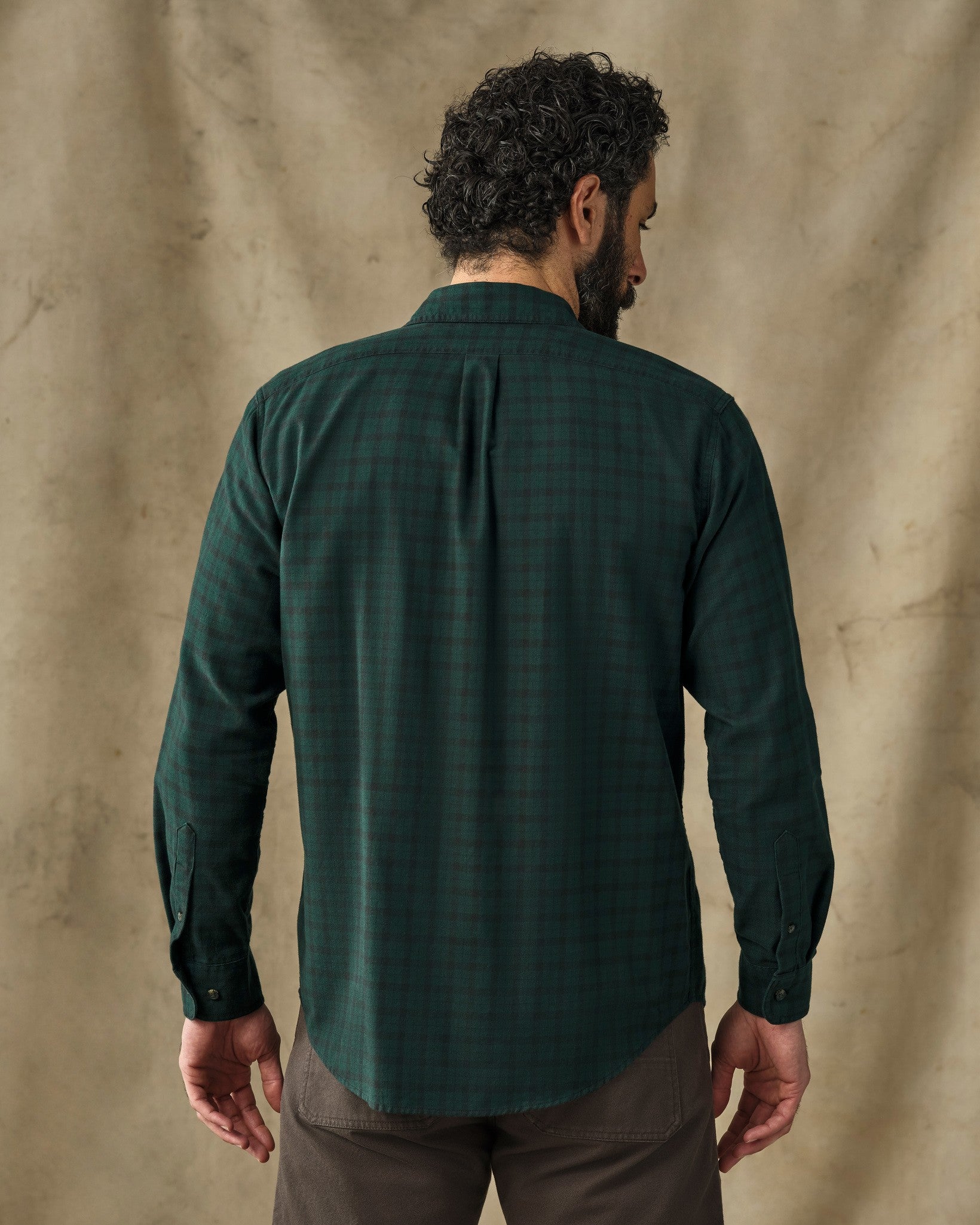 Lightweight Alaskan Guide Shirt - Pine / Black Plaid - Image 2