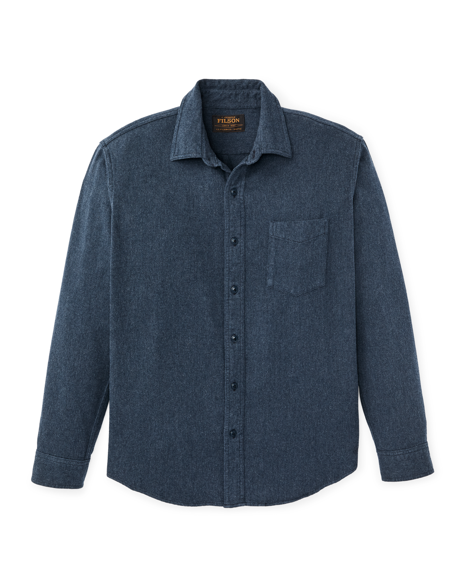 Rustic Flannel Shirt - Blue Heather - Image 4