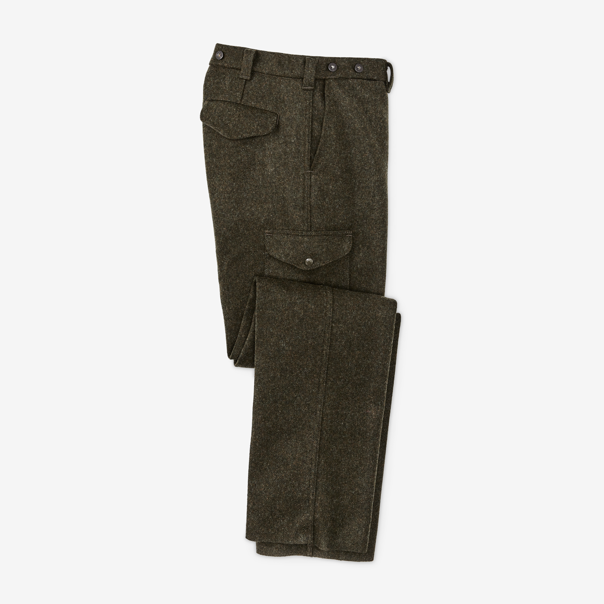 Mackinaw Wool Field Pants - Forest Green - Image 5