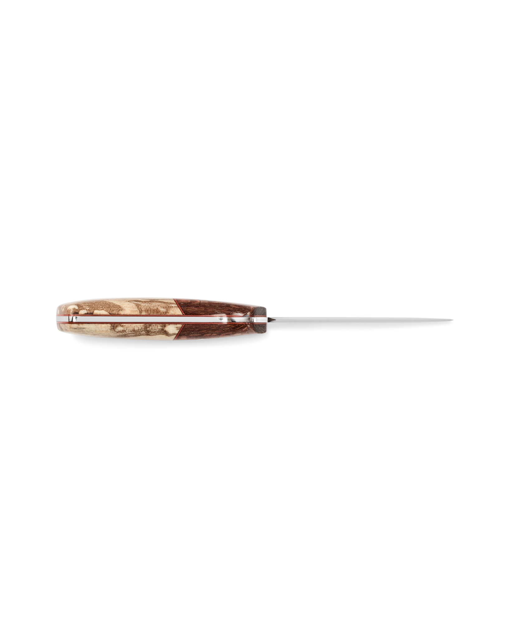 Graycloud Tracker Knife - Spalted Alder / Leopardwood - Image 4
