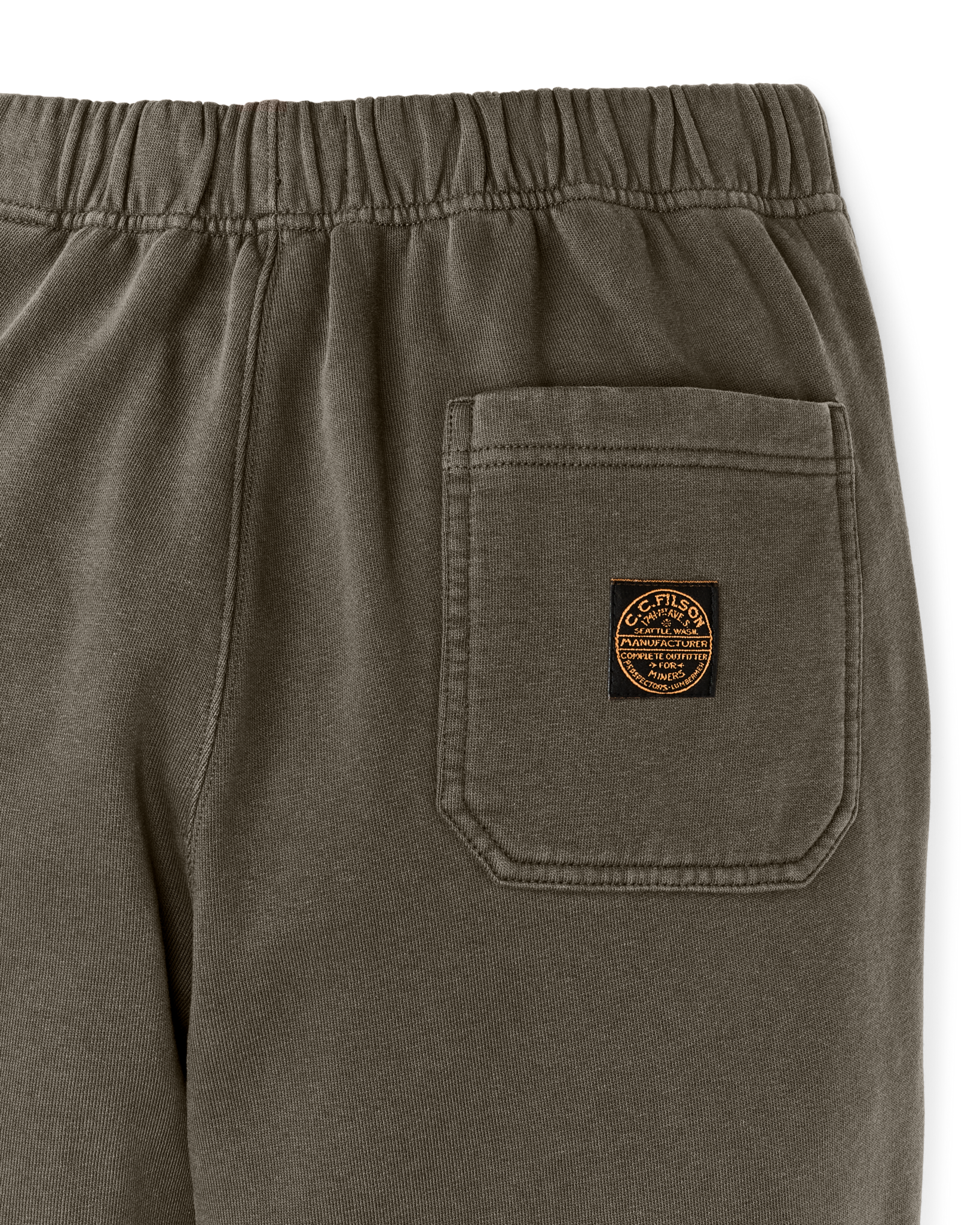 Field Knit Double-Front Sweatpants - Black Olive - Image 5