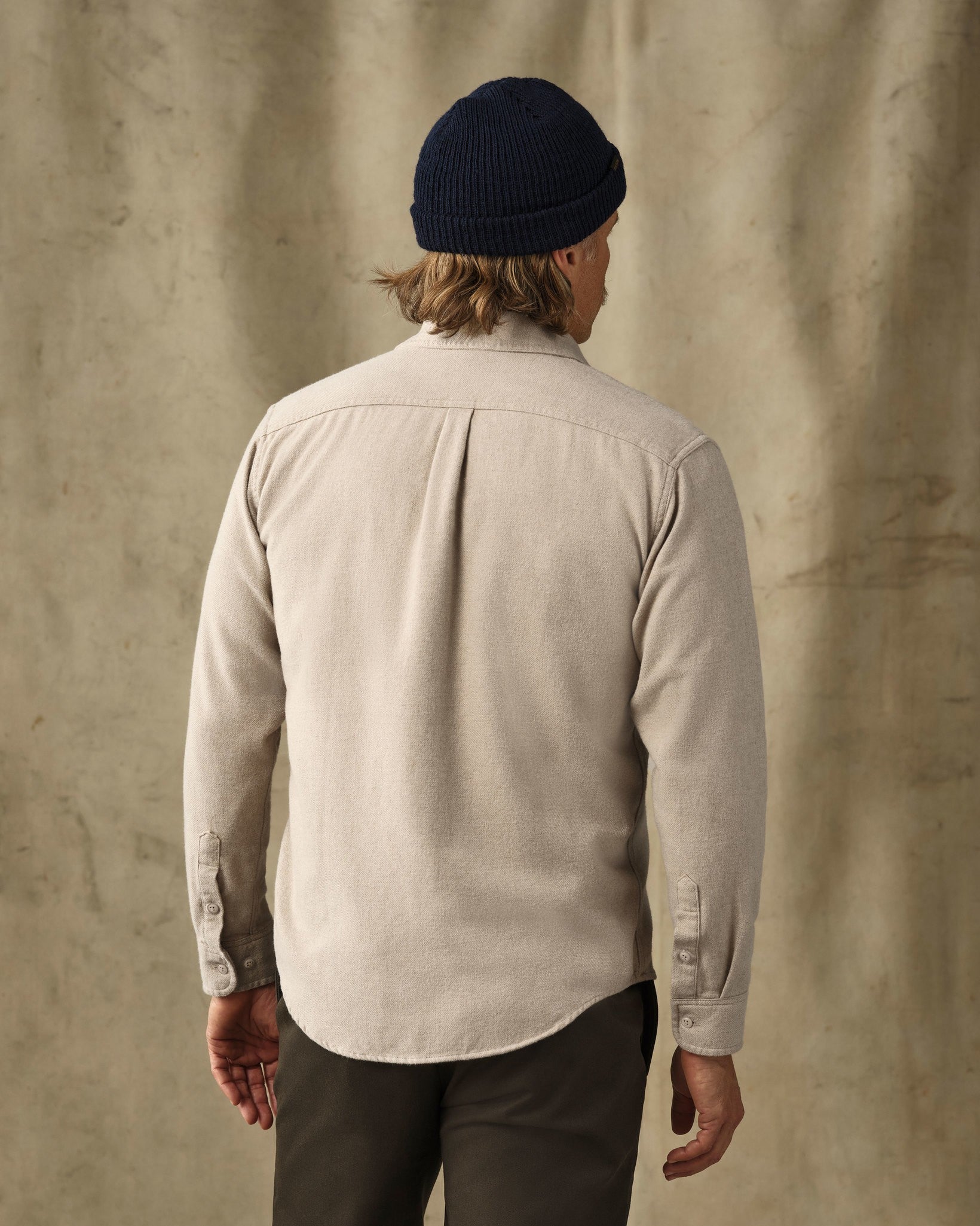 Rustic Flannel Shirt - Dark Natural Heather - Image 2