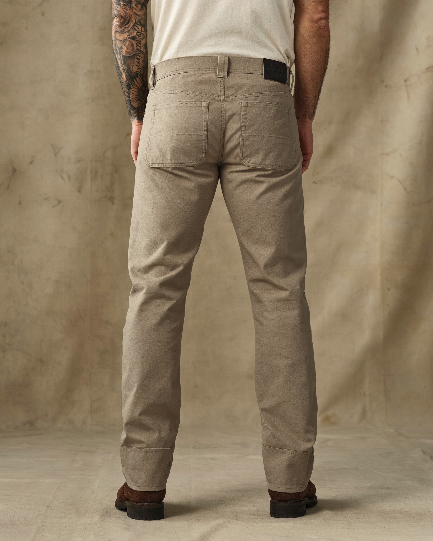 Dry Tin Cloth 5-Pocket Pants - Khaki - Image 2