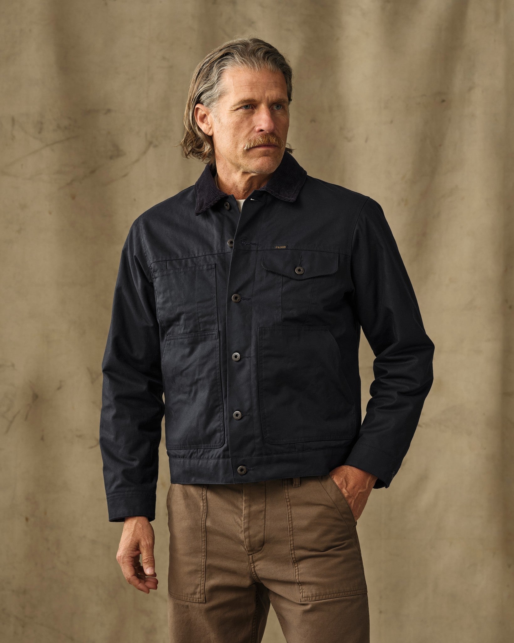 Insulated Short Cruiser Jacket - Harbor Blue