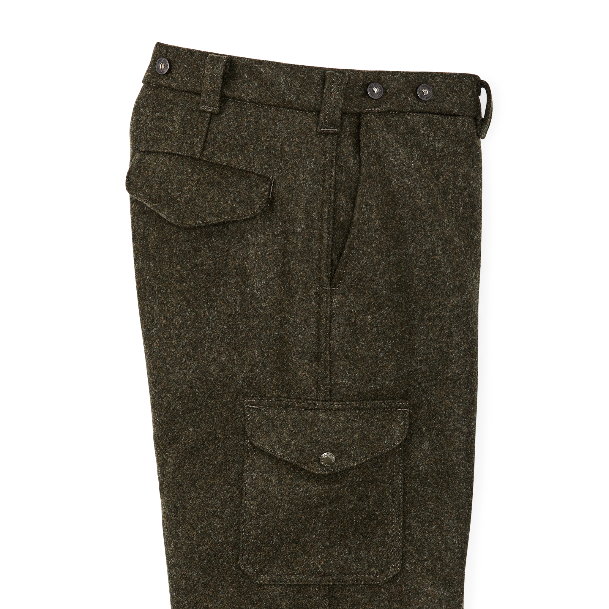 Mackinaw Wool Field Pants - Forest Green - Image 7