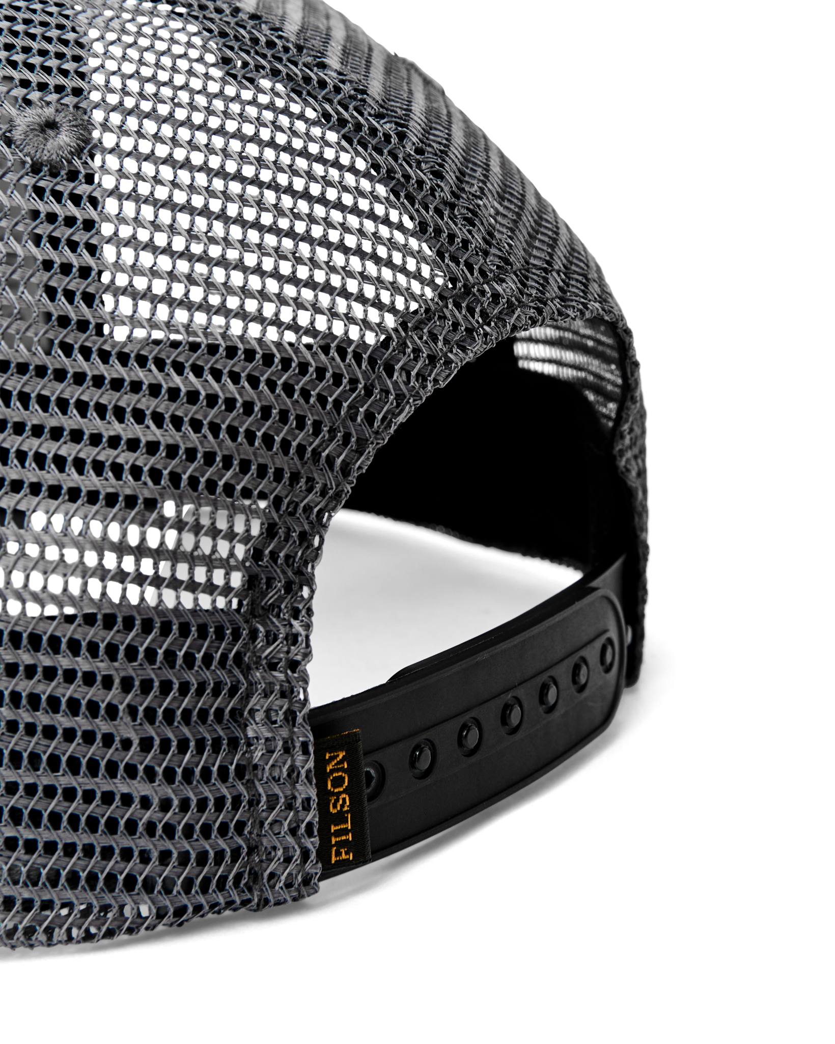 Brush Trucker Mesh Cap - Black - Image 3