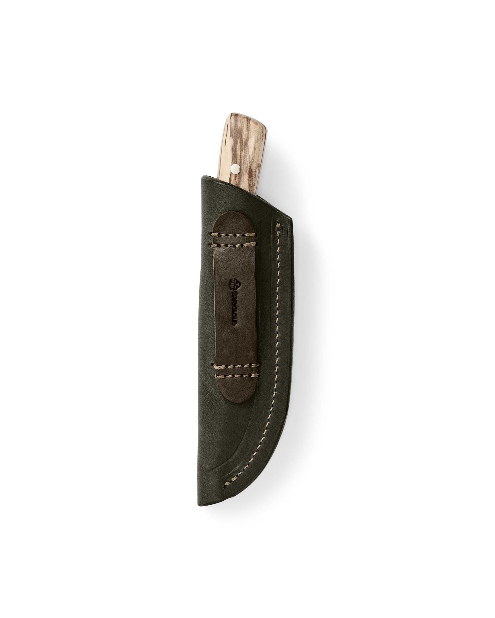 Graycloud Tracker Knife - Spalted Alder / Leopardwood - Image 8