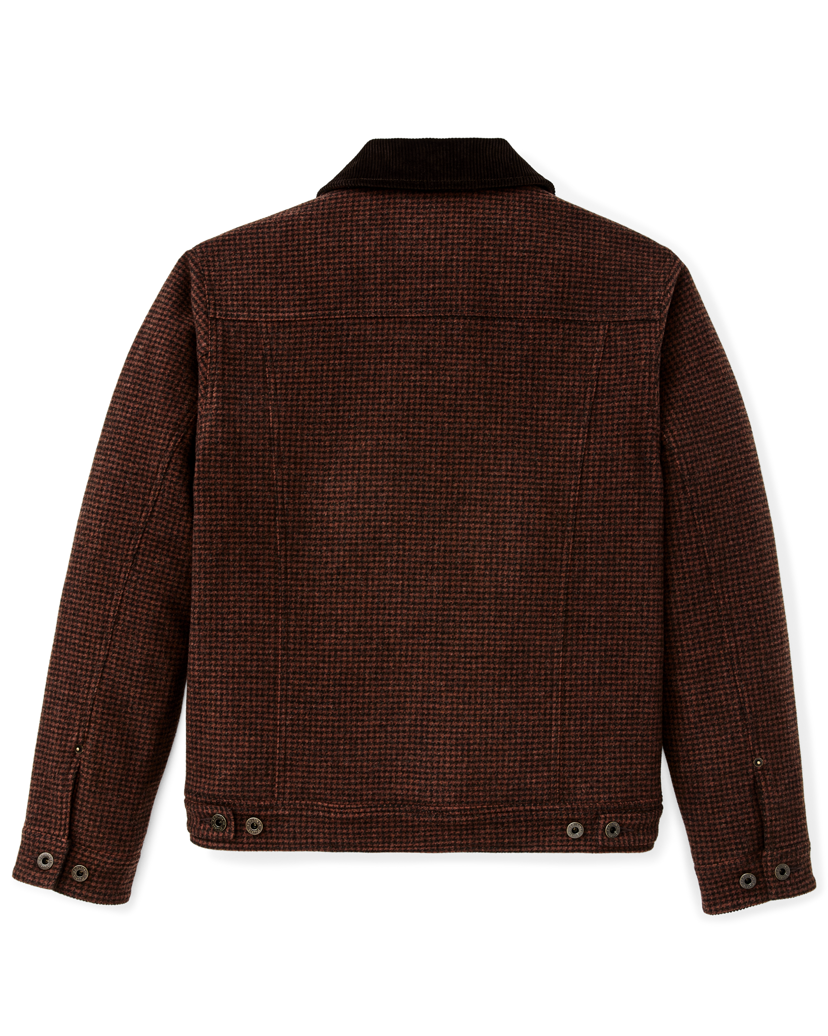 Spokane Insulated Short Cruiser - Merlot / Black Plaid - Image 6