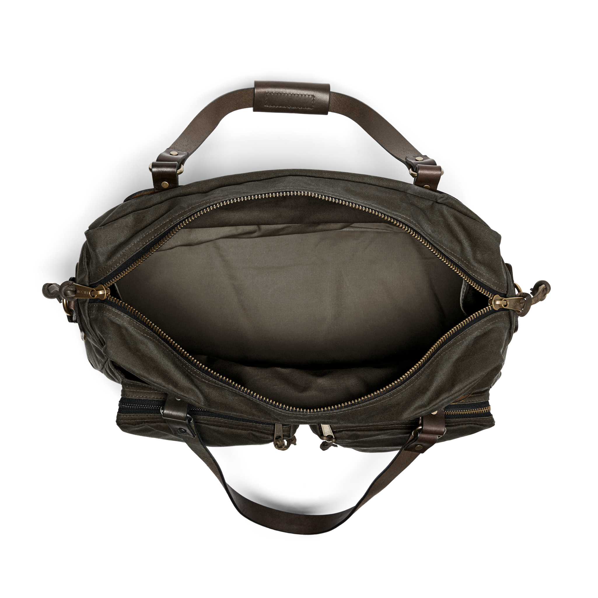 48 Hour Tin Cloth Duffle Bag - Otter Green - Image 7